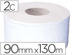 PAPEL HIGIENICO JUMBO RECICLADO, ROLO DE 2 FLS COM 130 METRO