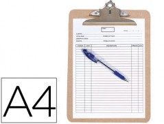 PRANCHETA PORTA-NOTAS Q-CONNECT, COM MOLA METALICA