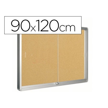 VITRINA DE PAREDE COM PORTA Q-CONNECT COM 120 X 90 CM