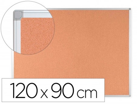 QUADRO EM CORTICA Q-CONNECT COM CAIXILHO EM ALUMINIO, 1200 X