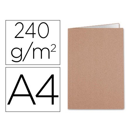 50un CLASSIFICADOR LIDERPAPEL KRAFT, TAM. A4, 315 X 235 MM,