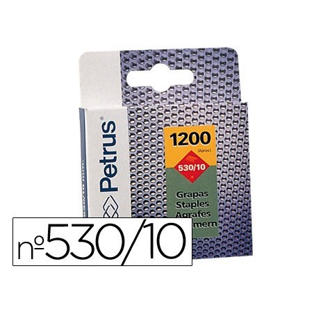 AGRAFES PETRUS PARA CRAVADORA, CAIXA 1200. - N.  530/10