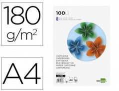 CARTOLINA 180 GRS/Mì. LIDERPAPEL 100 FOLHAS, A4, LILAS