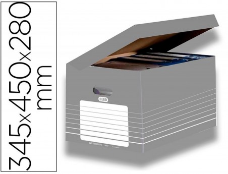 CAIXA PARA ARQUIVO EM CARTAO, 350X520X260, BRANCA