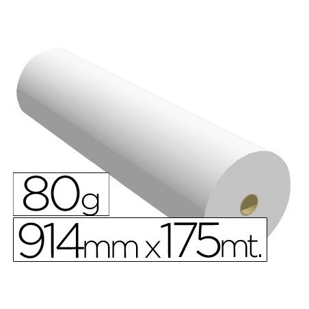 PAPEL REPROGRAFIA SPRINTJET PPC P/PLANOS BOBINE 914X175MT.80