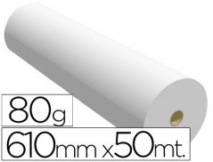 PAPEL PARA REPROGRAFIA 80 GRS. 610 MM X 50 MTS