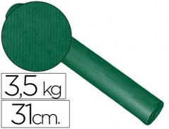 PAPEL FANTASIA KRAFT LISO VERDE 31CM - 3.5 KG