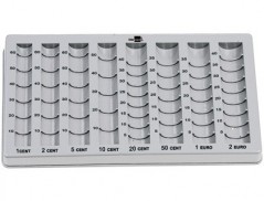 TABULEIRO LIDERPAPEL CLASSIFICADOR DE MOEDAS EURO