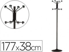 CABIDE METALICO SIE 606-P PRETO -PE -8 GANCHOS