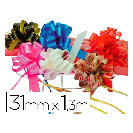 50un FITA P/LACOS BRANCA 130X3,1CM