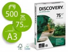 PAPEL MULTIFUNCOES DISCOVERY,  A3, EMB. 500 FLS, 75 GRS