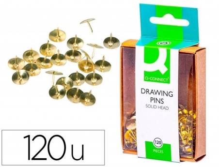 PIONESES DOURADOS Q-CONNECT, CAIXA 120 UNIDADES.