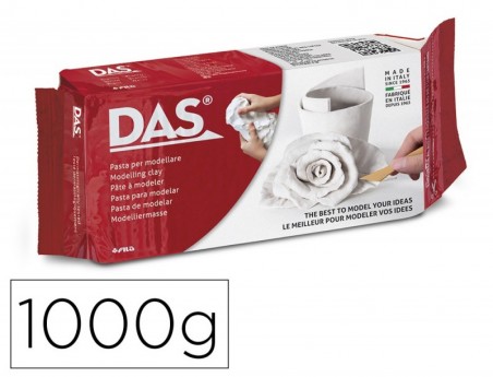 PASTA PARA MODELAR DAS 1000 GRS BRANCO