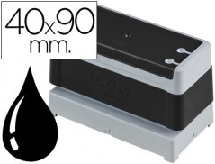 6un CARIMBO AUTOMATICO BROTHER 40 MM X 90 MM PRETO