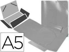 PASTA DE ELASTICOS EM POLIPROPILENO BEAUTONE, A5, TRANSPAREN