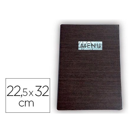 PORTA MENUS LIDERPAPEL PU 22,5 X 32 CM COM PROTECAO NAS ESQU