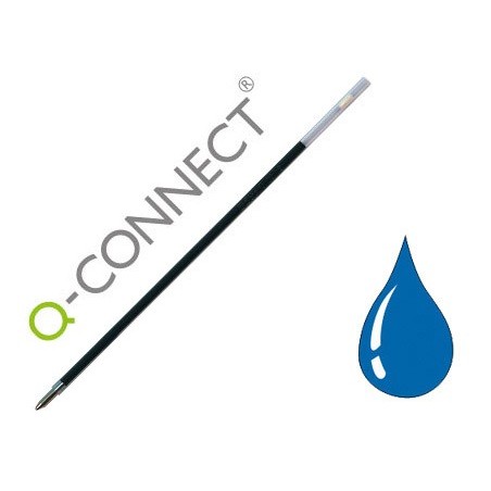 10un RECARGA DE ESFEROGRAFICA EXTENSIVEL Q-CONNECT KF00233 A