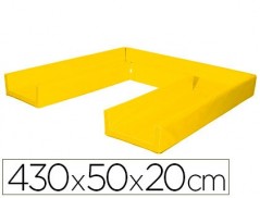 CIRCUITO MODULAR DE SUMO DIDACTIC 430X50X20 CM AMARELO