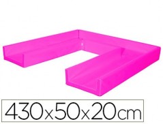 CIRCUITO MODULAR DE SUMO DIDACTIC 430X50X20 CM FUCSIA
