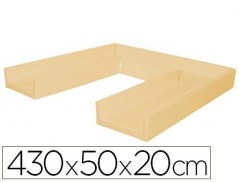 CIRCUITO MODULAR DE SUMO DIDACTIC 430X50X20 CM MARFIM