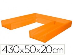 CIRCUITO MODULAR DE SUMO DIDACTIC 430X50X20 CM LARANJA