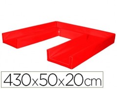 CIRCUITO MODULAR DE SUMO DIDACTIC 430X50X20 CM VERMELHO