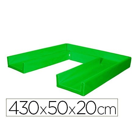 CIRCUITO MODULAR DE SUMO DIDACTIC 430X50X20 CM VERDE