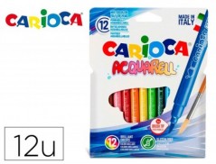 ROTULADOR CARIOCA AQUARELLE PUNTA DE PINCEL CAJA DE 12 COLOR