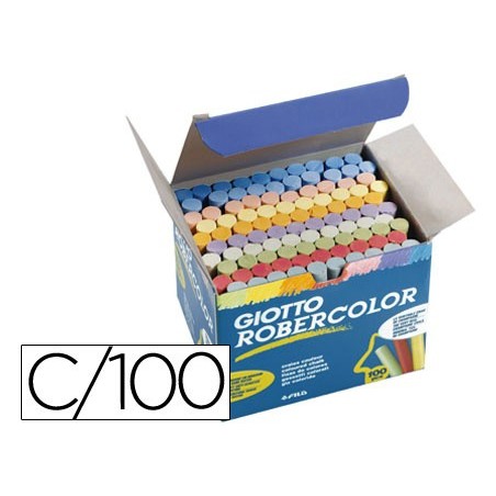 GIZ ROBERCOLOR DE COR - CAIXA COM 100 UNIDADES