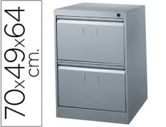 FICHEIRO METALICO PARA CAPAS DE SUSPENSAO COM 2 GAVETAS 710