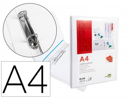 PASTA CANGURU LIDERPAPEL, A4, 2 ANEIS DE 16 MM