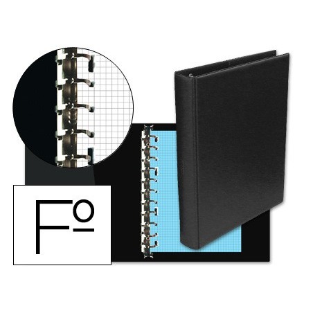 PASTA MULTIFIN ALFA 3005-G 16 ANEIS 40 MM PLASTICO FOLIO PRE