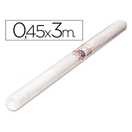 ROLO AUTO-ADESIVO AIRONFIX, TRANSP. REMOVIVEL, 3 X 0,45 MT.