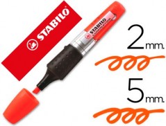 5un Marcador Stabilo Boss luminator Laranja tinta liquida