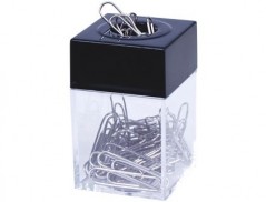 PORTA-CLIPS DE PLASTICO, QUADRADO, Q-CONNECT