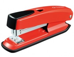 AGRAFADOR Q-CONNECT, PLASTICO ABS - VERMELHO
