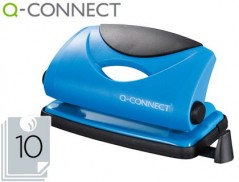 PERFURADOR Q-CONNECT, CAP. 10-12 FOLHAS - AZUL