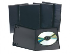 CAIXA Q-CONNECT PARA DVD'S PACK DE 5 UNIDADES