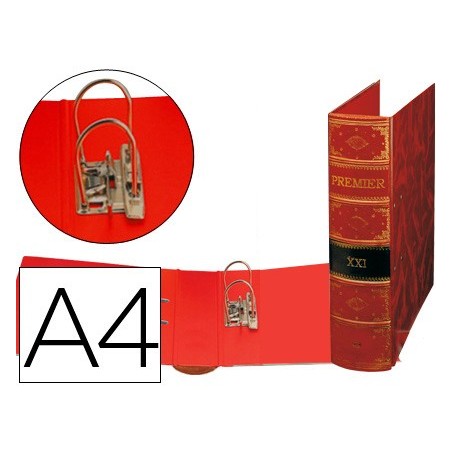 PASTA DE ARQUIVO SERIE PREMIER PARDO A4