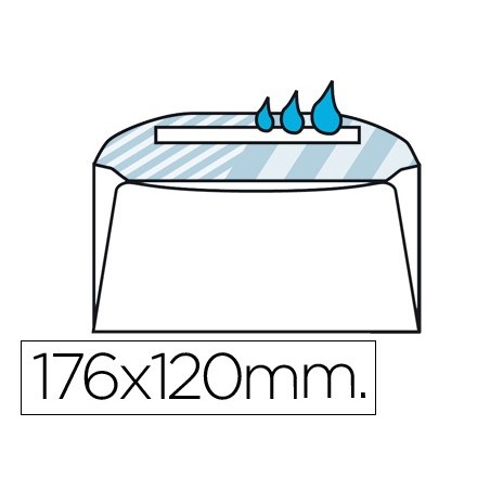 ENVELOPE NORMALIZADO 120X176MM S/JANELA