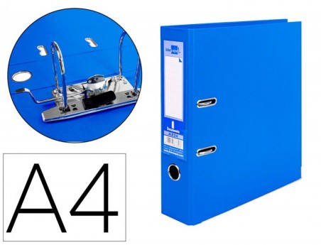 PASTA DE ARQUIVO LIDERPAPEL DOCUMENTA PVC A4, 70 MM, AZUL
