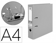 PASTA DE ARQUIVO LIDERPAPEL DOCUMENTA PVC A4, 70 MM, CINZA