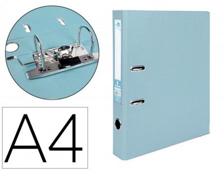 PASTA DE ARQUIVO LIDERPAPEL DOCUMENTA PVC A4, 45 MM, CINZA