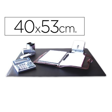 BASE SECRETARIA Q-CONNECT - PRETA - 400X530 MM.