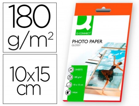 PAPEL FOTOGRAFIA GLOSS, CAIXA 20 FOLHAS, 180 GRS, 10X15 CM