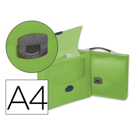 PASTA PORTA DOCUMENTOS BEAUTONE POLIPROPILENO DIN-A4 VERDE T