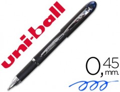 12un MARCADOR UNI-BALL ROLLER SX-210 AZUL