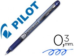 12un MARCADOR PILOT PONTA FINA V-5 GRIP AZUL 0.5 MM