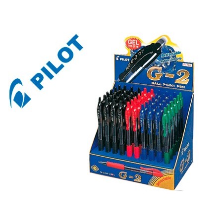 ESFEROGRAFICA PILOT G-2 PIXIE GEL -RETRACTIL -EXPOSITOR 60UN