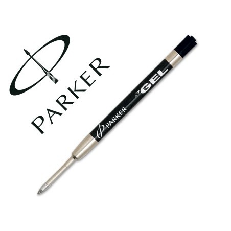 RECARGA ESFEROGRAFICA GEL PARKER PRETO